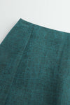 SWAYING/KNIT fragrant cloud yarn skirt SW24SS3B44 sapphire blue